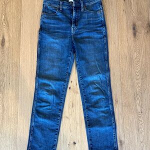 Madewell Stovepipe Denim Jeans